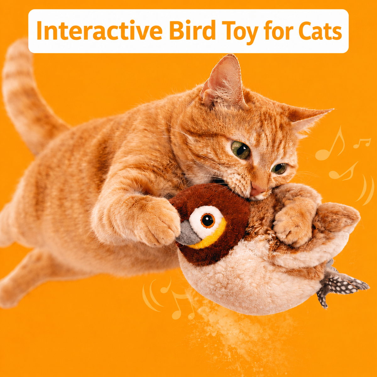 Interactive Bird Toy for Cats
