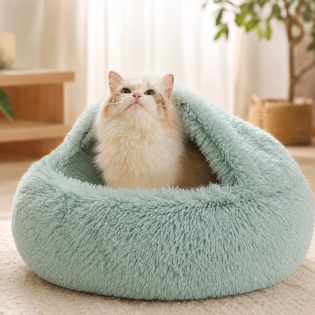 Calming Donut Cat Bed
