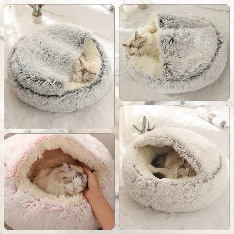 Calming Donut Cat Bed